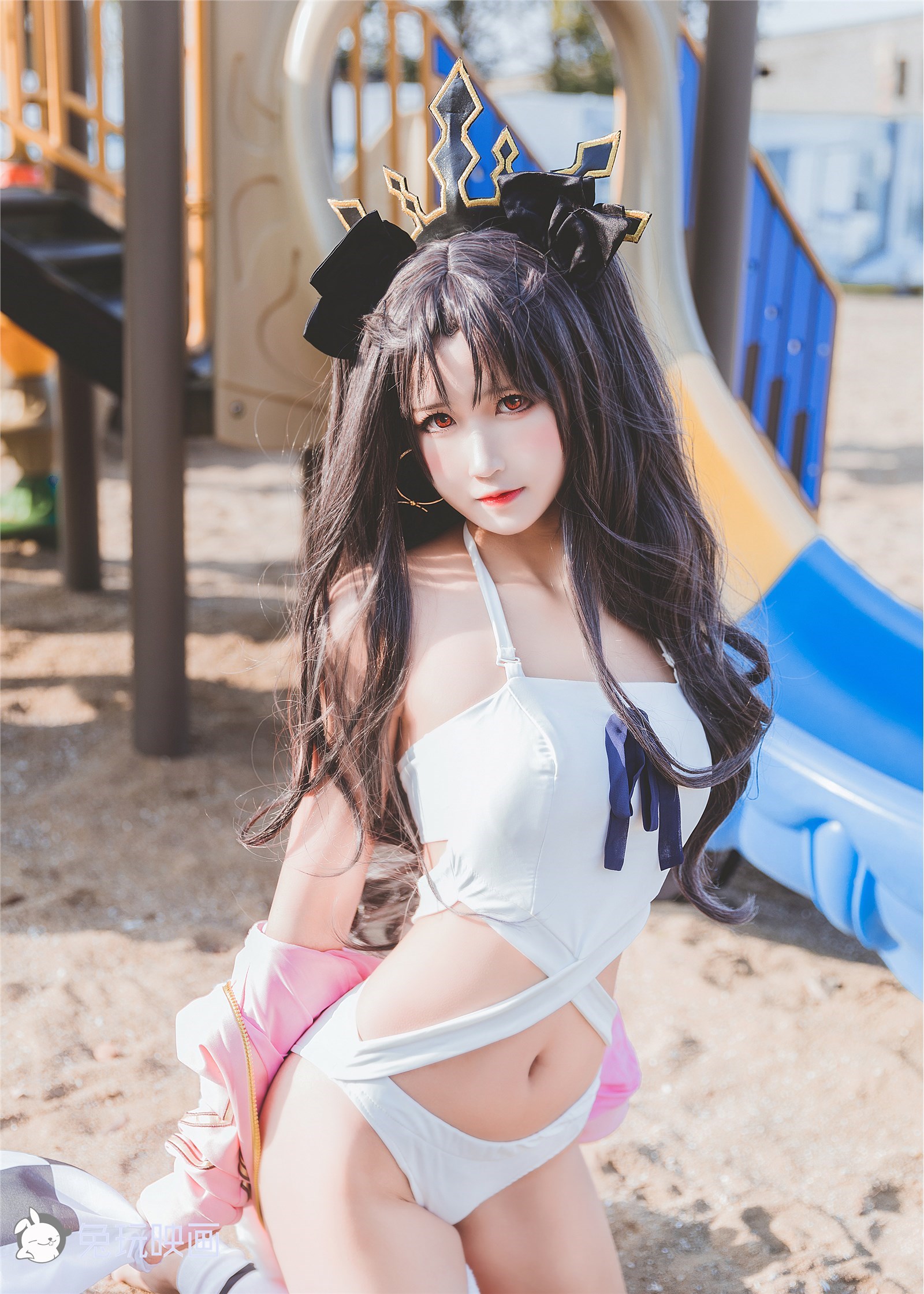 The Rabbit plays with Swimsuit Rin VOL.024(25)